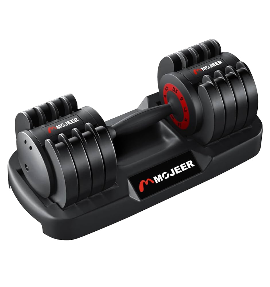 MOJEER ダンベル 可変式 Amazon | MOJEER ダンベル 可変式 11.5kg 1個/2個セット
